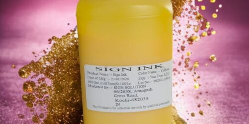 high quality printing using signjet sign ink