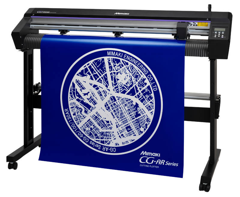 professional signage cutting with Mimaki cg-100ar